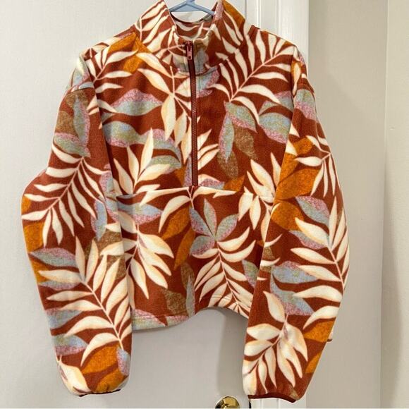 Billabong Casual Fling Half Zip Polar Fleece Jacket Size Extra Large XL - Picture 4 of 10